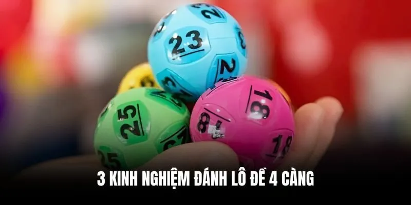 Chia sẻ các bí quyết cá cược lô đề 4D hiệu quả