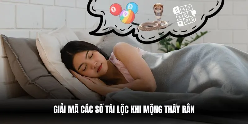 Giải mã các số tài lộc khi mộng thấy rắn