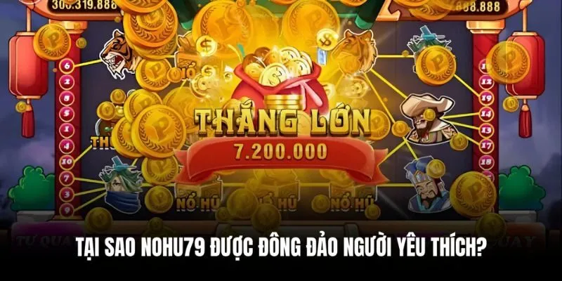 Tập hợp những ưu điểm vượt bậc của Nổ Hũ 79